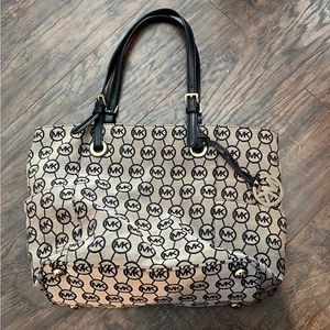 NWOT Brown and tan Michael Kors purse